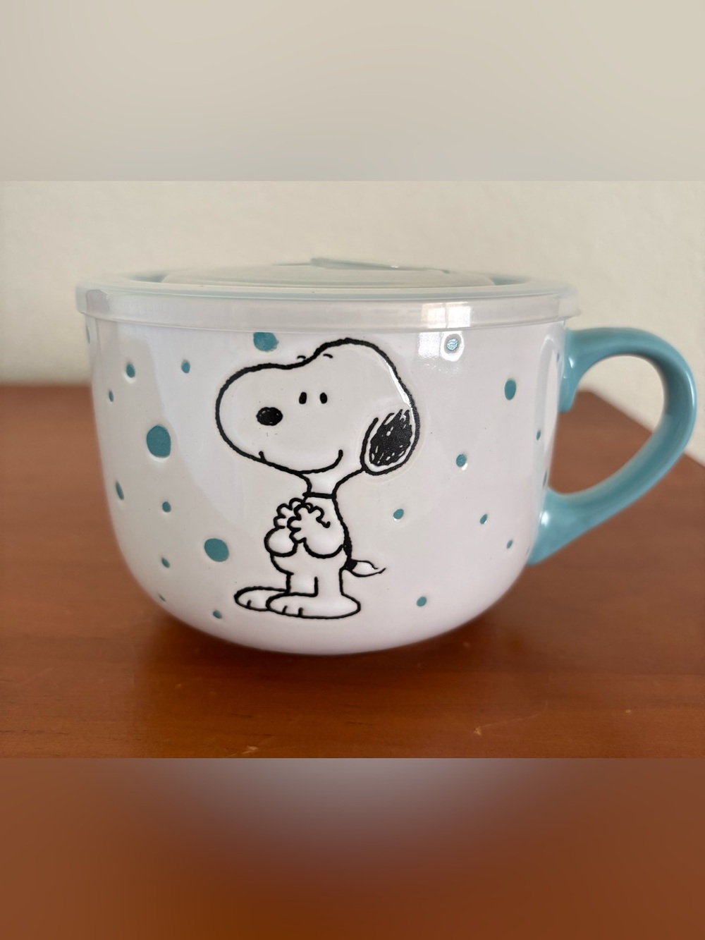 Snoopy Ceramic Mug/Bowl with Lid